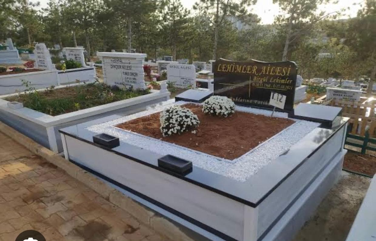 Çift Kişilik Granit Mezar