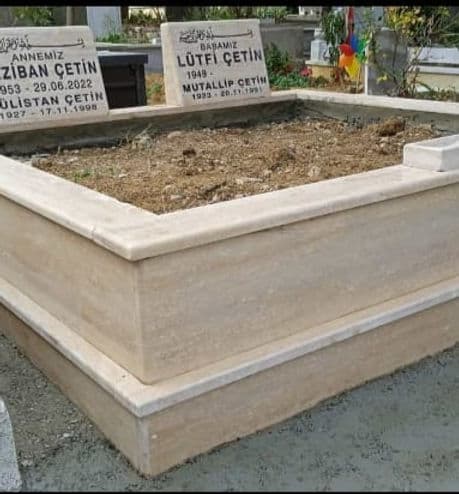 Çift Kişilik Abide Taş Travente Mezar