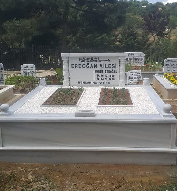 Çift Kişilik Mermer Mezar