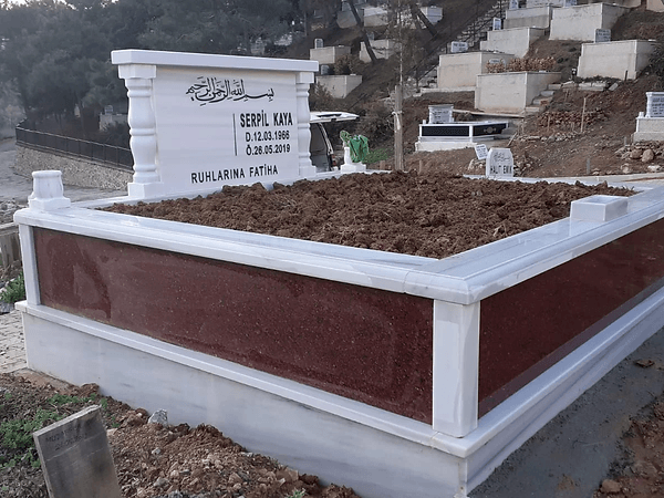 Çift Kişilik Granit Mezar