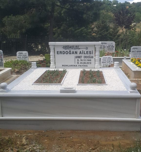 Çift Kişilik Mermer Mezar