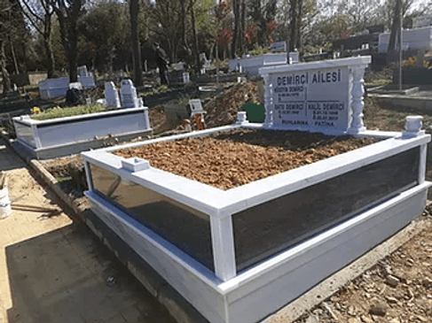 Çift Kişilik Granit Mezar