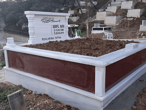 Çift Kişilik Granit Mezar