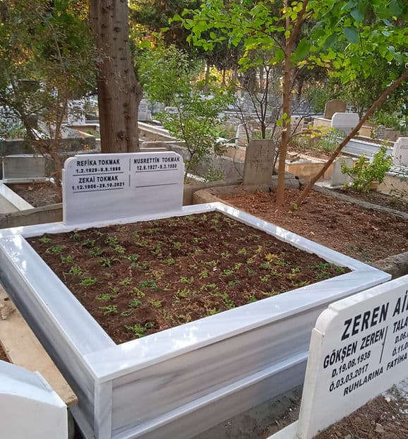 Çift Kişilik Mermer Mezar