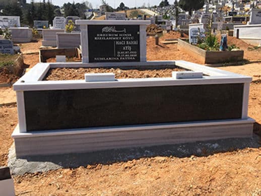 Çift Kişilik Granit Mezar