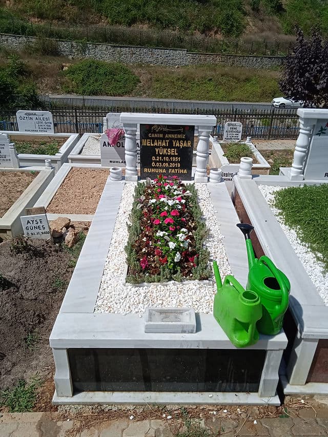 Tek Kişilik Full Granit Mezar